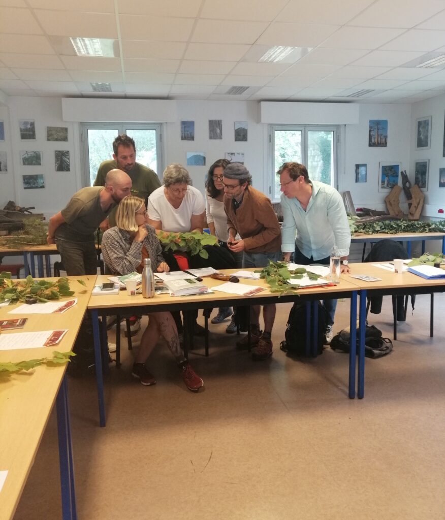 Groupe de travail avec Jeanne MILLET